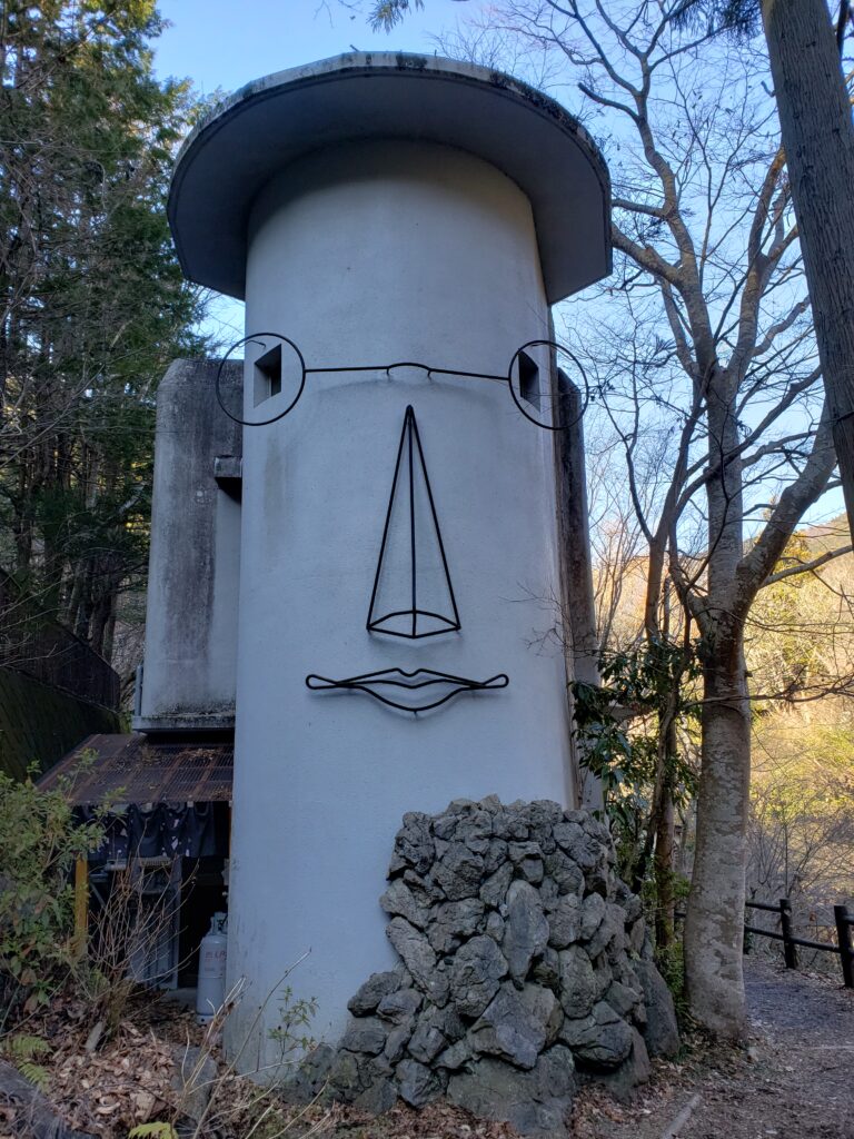 払沢の滝の道中にあるカフェ
